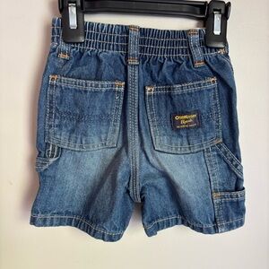 Oshkosh B’gosh 12 months vintage cargo shorts denim
